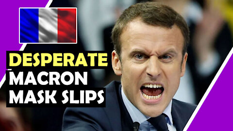 Desperate MACRON Mask Slips / Hugo Talks #lockdown