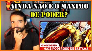 YERIK REACT - SAITAMA O OBLITERADOR DE MUNDOS -O GOLPE MAIS PODEROSO DE ONE PUNCH MAN 167