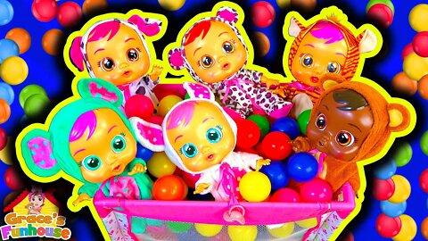 Baby Sitting Cry Babies Dolls Toys Collection #2