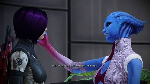 Sha'ira The Asari Consort - Mass Effect: Legendary Edition Game Clip