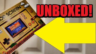Unboxing the Game & Watch Super Mario Bros Handheld!