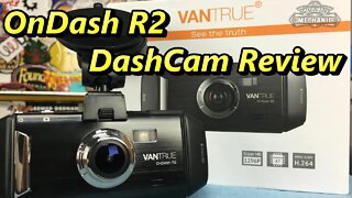 DashCam Review ~ VanTrue Ondash R2