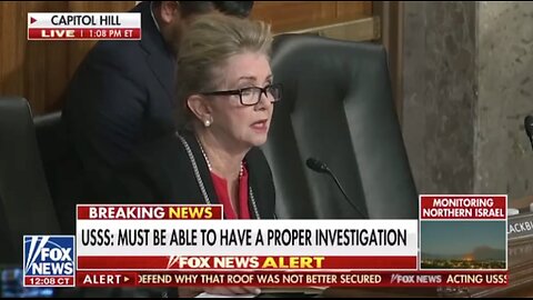 Senator Marsha Blackburn:USSS Must Have Proper Investigation