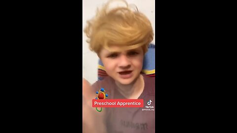 Baby Trump all about poo poo in the hair