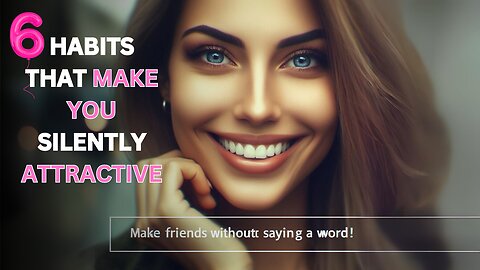 How to Be SILENTLY Attractive - (6 Socially Attractive Habits)