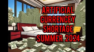 Artificial Physical currency shortages to come summer of 2024, Get rid of cash and then blame you!