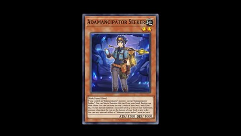 Yu Gi Oh! Adamancipator Seeker