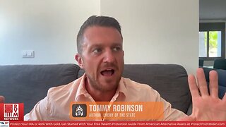 Documentary Filmmaker Tommy Robinson Forced To Flee His Home Country For Speaking Truth To Power
