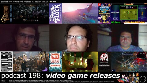 +11 004/004 003/013 006/007 podcast 198: video game releases