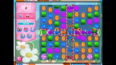 Candy Crush Level 3484 Talkthrough, 21 Moves 0 Boosters