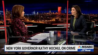 Even MSNBC is calling out Democrat Kathy Hochul.