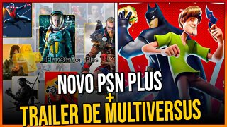 TRAILER DE MULTIVERSUS / SONY ANUNCIA OS JOGOS QUE VIRÃO PRO CATÁLOGO DA "GAMEPASS" DO PLAYSTATION.