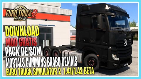 PACK DE SOM CUMMINS MORTALS M11 RONCO TOP EURO TRUCK SIMULATOR 2 1.42 BETA 1.41