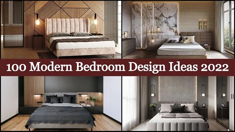Top 100 Modern Bedroom Design Ideas 2022 | Bedroom Furniture Design | Home Interior Decorating Ideas