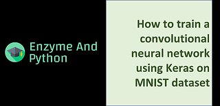 How to train a convolutional neural network using Keras on MNIST dataset