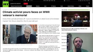 UK climate activist desecrates war memorial for WWII veteran Tom Moore