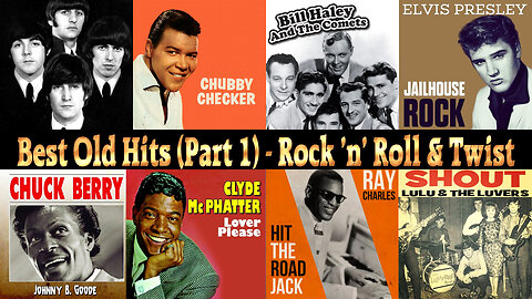 Best & Favorite Old Hits (Part 1) - Rock 'n' Roll & Twist | LYRICS (↓↓SONG TRANSLATIONS↓↓)