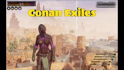 Conan Exiles, new play thru, with Purge, Busty ,Boobs