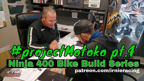Ninja 400 Bike Build Series #projectMotoko pt.4