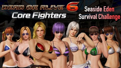 DEAD OR ALIVE 6 - Seaside Eden Survival! [Kasumi, Tina, Helena, Ayane, Christie, Hitomi, Leifang]