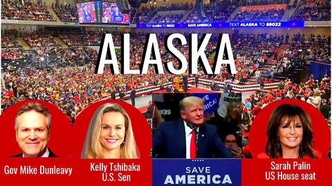 Trump Campaign Rally Anchorage Alaska July 2022