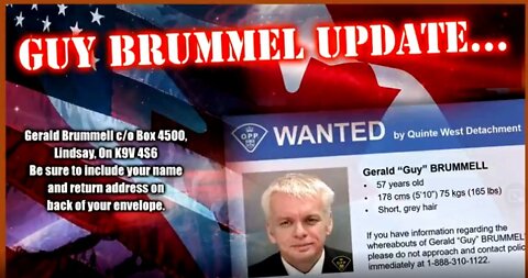 GUY BRUMMEL UPDATE! MARGARITA MINUTE! - LATEST UPDATE FROM CANADA!