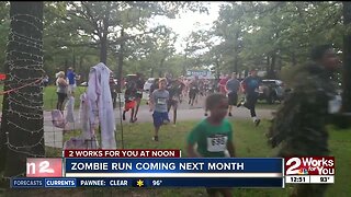 Zombie run coming next month