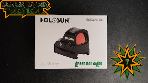 Holosun 507C GR V2 1st Look
