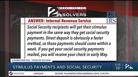 Problem Solvers Coronavirus Hotline: Stimulus Payments And Social Security