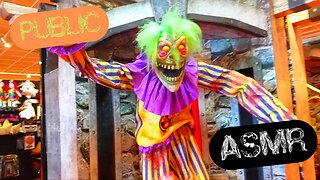public ASMR | Spirit Of Halloween Tap-Through 🤡👻💀🎃
