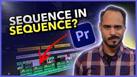 How to Add a Sequence in Another Sequence (With its Audio) in Premier Pro