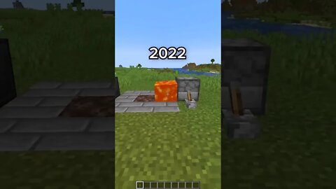 Minecraft revolution 2022 to 2050 ✨ || #shorts #minecraft