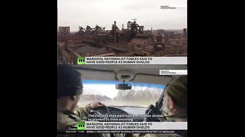 FLASHBACK about the fighting in the Azovstal area in Mariupol