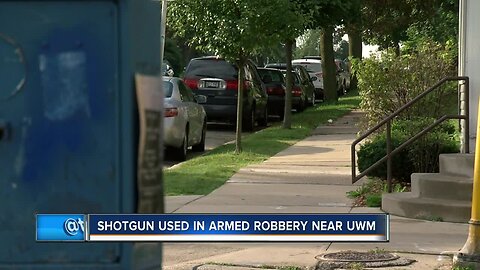 Police: Shotgun used in armed robbery at UWM