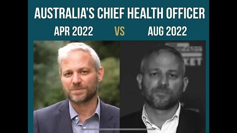 Australia’s Chief Health Officer Changes his mind 4 months later