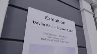 SOUTH AFRICA - Cape Town - Daylin Paul's Broken Land exhibition (Video) (JZB)