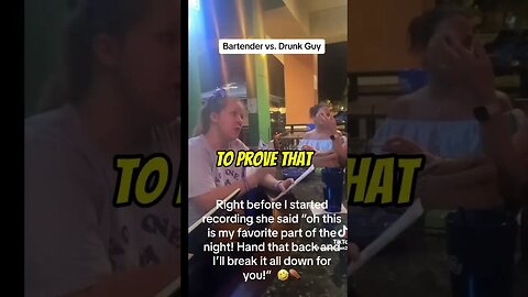 Get Off the Property, Bro A Bartender's Epic Clapback #crazykarens #groovy