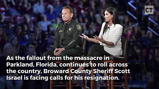 Sheriff Israel Says "Not My Job" After Deputy Refused to Run Into Building... State Law Says Otherwise