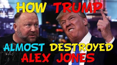 How Trump Almost Destroyed Alex Jones