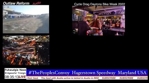 #ThePeoplesConvoy Day 19 Hagerstown Speedway March 13 2022