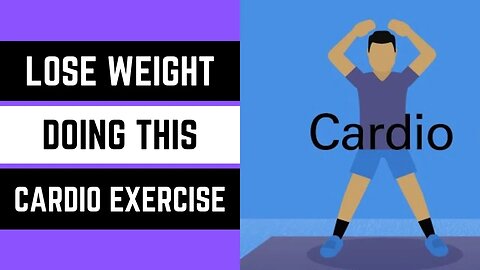 Lose Weight doing Jumping Jacks Cardio Exercise