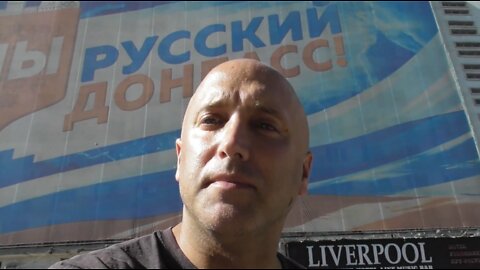 Journalist Graham Phillips with personal message to BoJo from Donetsk (Former Ukraine)