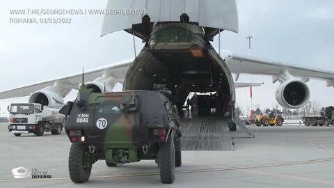 French troops from the NRF deploy to Romania, 03/03/2022