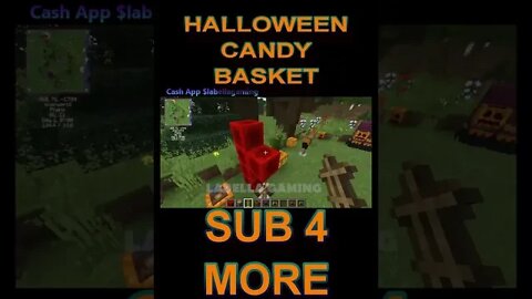 Minecraft: How To Make A Halloween Candy Basket