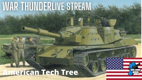 War Thunder American Ground Tech Tree Ep 30 : Operation Overpowered | Trying to Spade the M60A3 TTS
