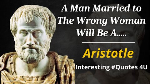 “Women should marry when they are about eighteen years of age, and men at.... Aristotle Quotes 4U