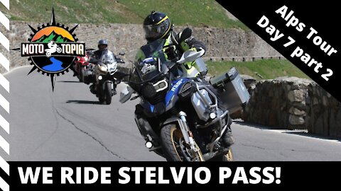 Stelvio pass!! Alps Tour 2019 Day 7 Part 2