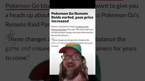 Byte Size News: Pokemon Go players upset over having to play the game! #shorts