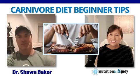 Tips from Dr. Shawn Baker to get Started on the Carnivore Diet - World Carnivore Month 2022