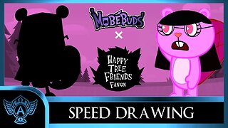 Speed Drawing: Happy Tree Friends Fanon - Alena | Mobebuds Style